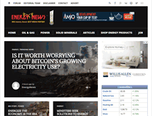Tablet Screenshot of energynews-ng.com